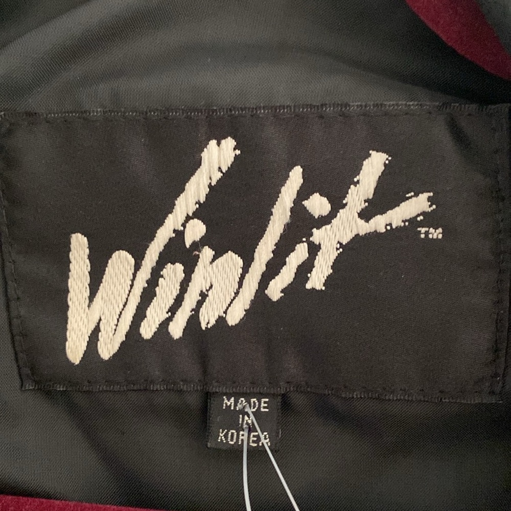 π€90s batwingβ Leather coat Vtg - Picture 9 of 11